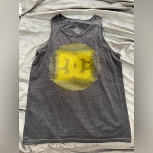 DC Heather Gray Men's Tank Top